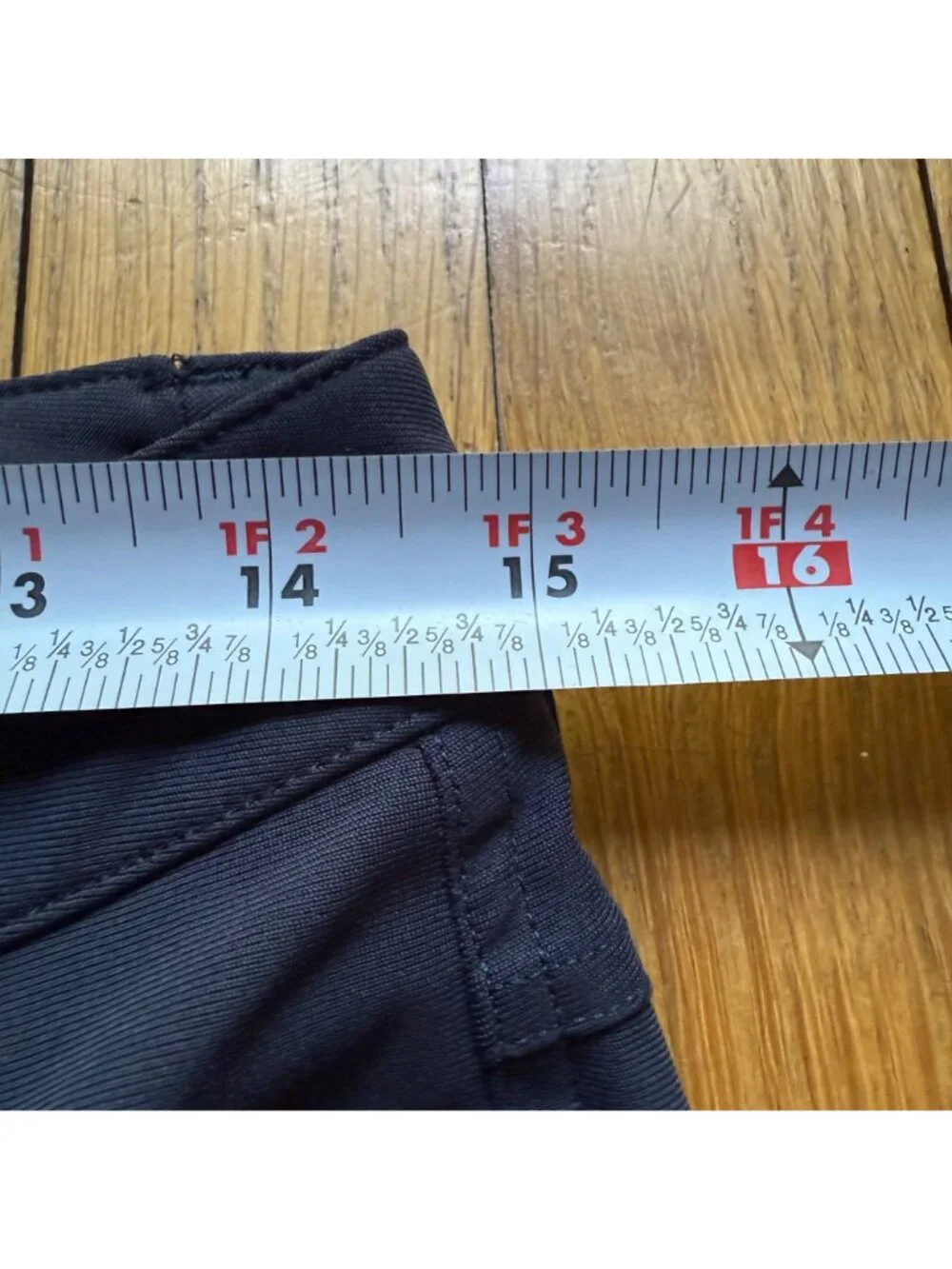 Lululemon Size 28 Navy Blue 100% Polyester 5-Pocket Mid-Rise Straight Leg Pants